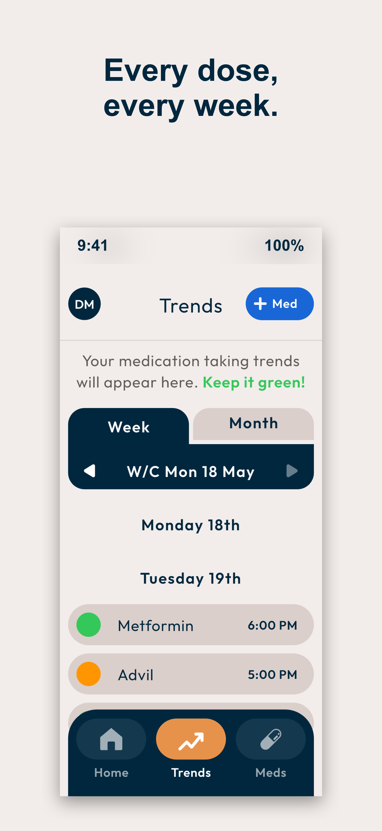 Kapshul: Med Reminder Tracker screenshot 5