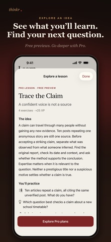thinkr: Philosophy & Stoicism Screenshot 6 of 6