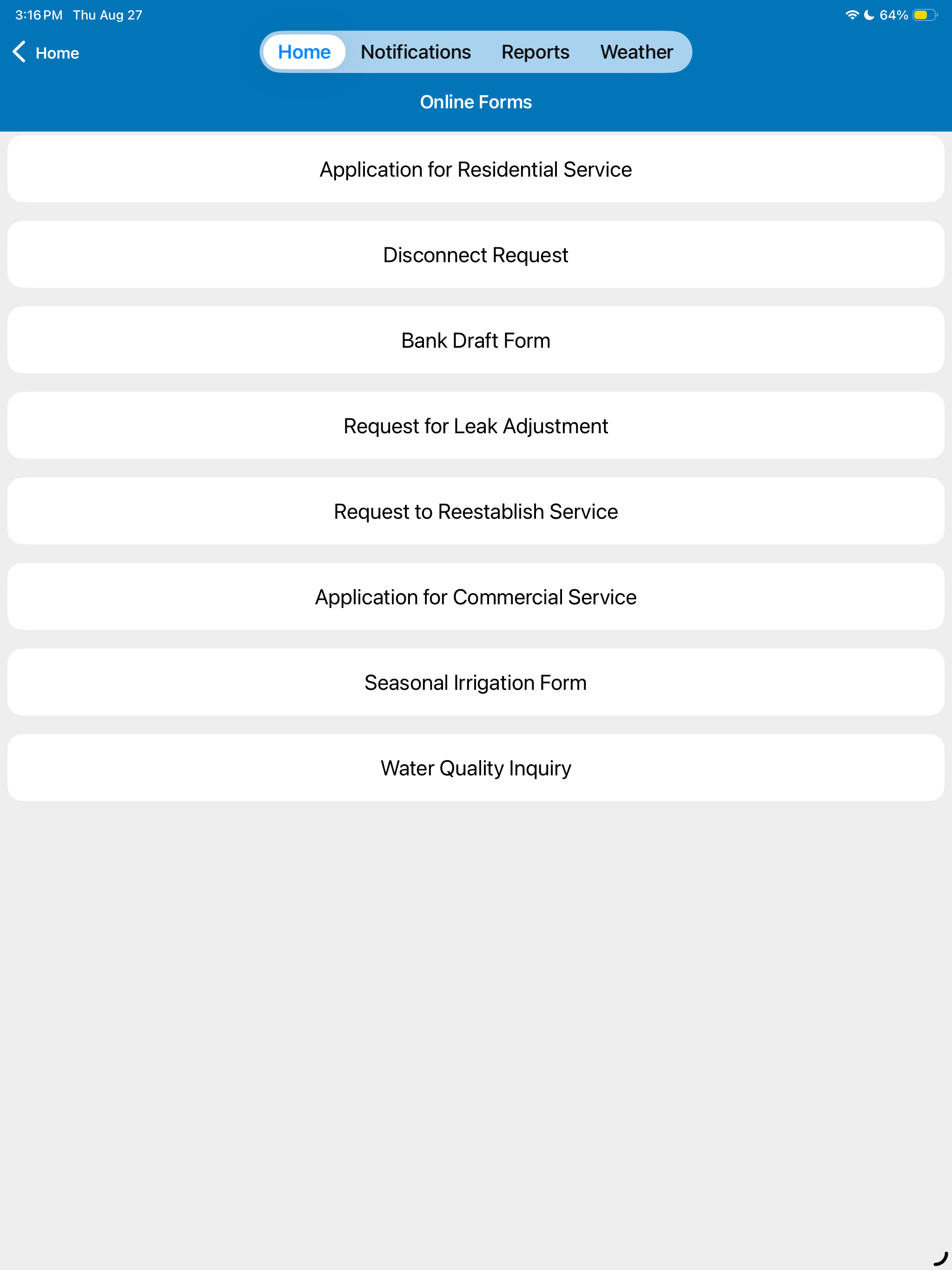 Limestone County Water screenshot 6