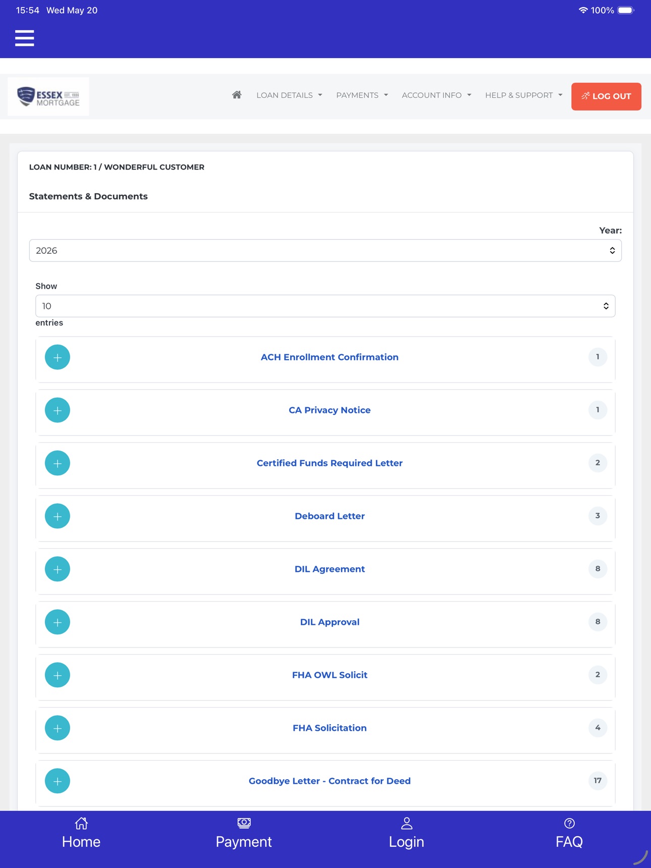 Screenshot 11 of Essex Servicing