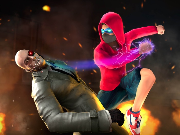 Electra Rope Superhero Fighter