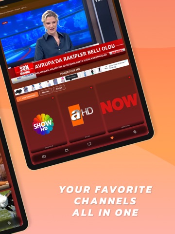 IPTV Stream & Cast - Flayer iPad screenshot