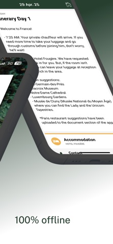Tournesol Travel iPhone screenshot