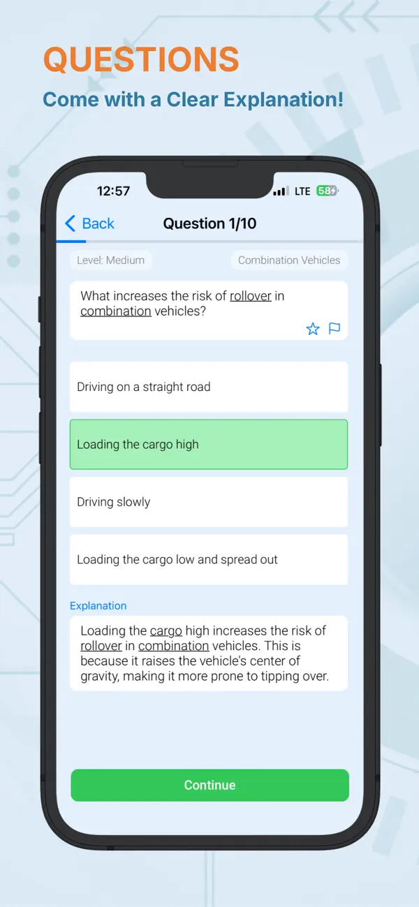 Screenshot #3 pour CDL Prep A+