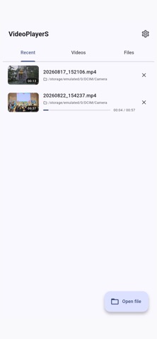 VideoPlayerS - Media Player Screenshot 2 of 4