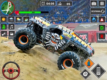 4x4 Offroad Monster Truck Game iPad screenshot