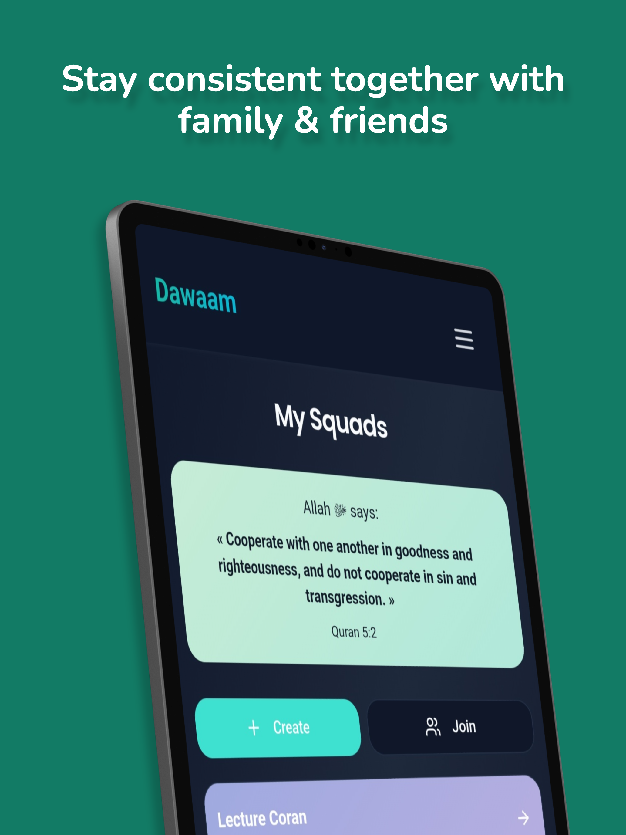 Dawaam: Salah & Habit Tracker