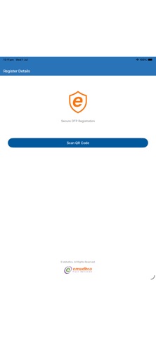 eMudhra TOTP screenshot