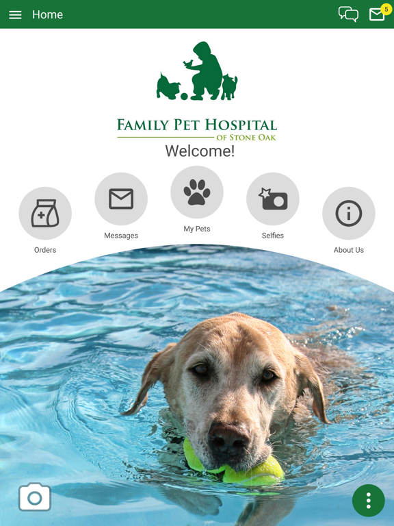 FamilyPet iPad screenshot 1 - Business app