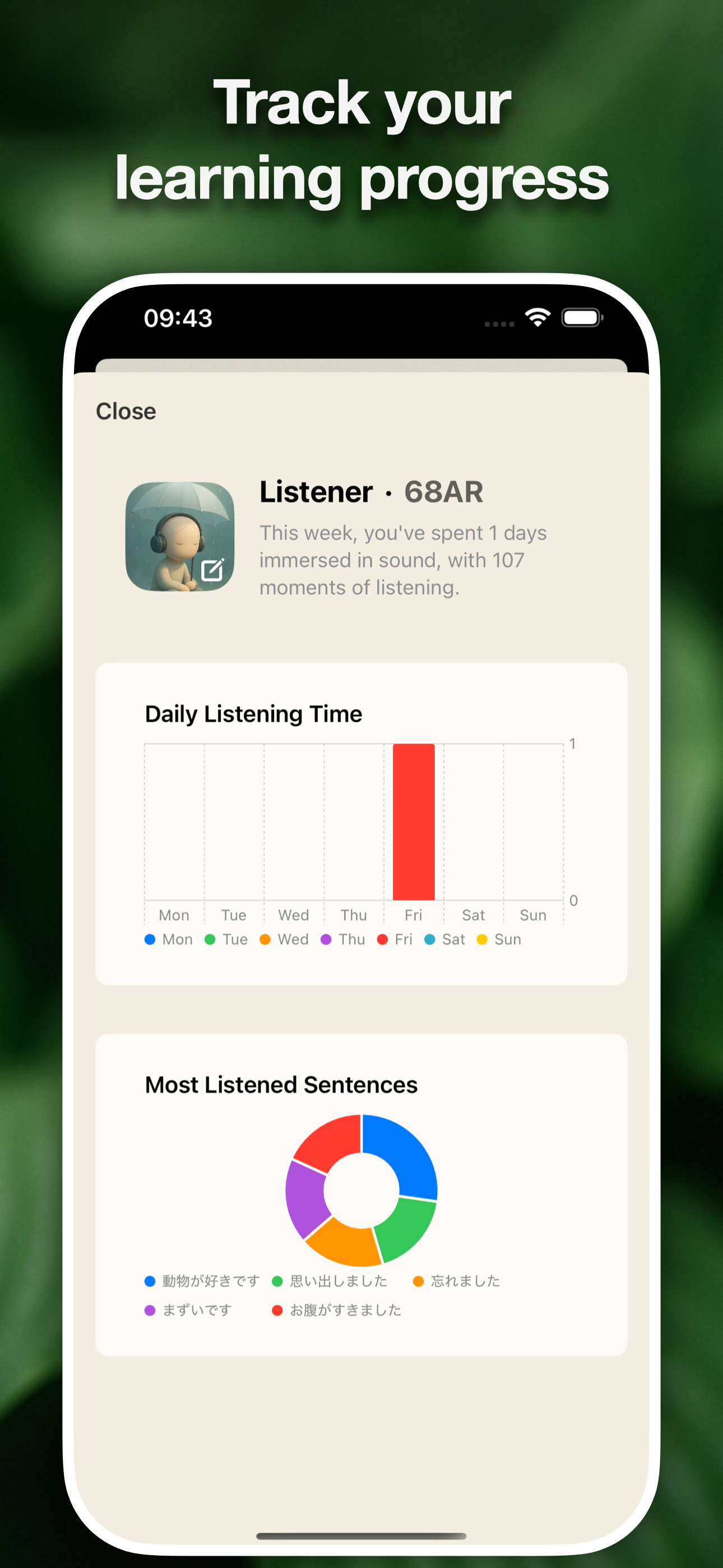 LingRain : Foreign Listening