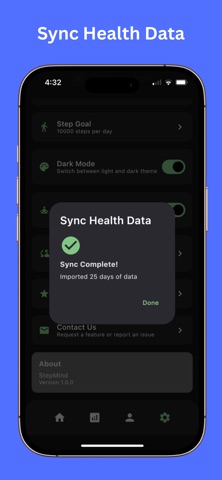 Step Counter  : StepMind screenshot
