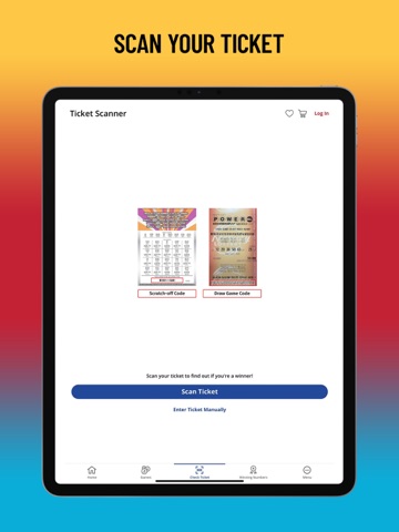 Kentucky Lottery Official App iPad screenshot