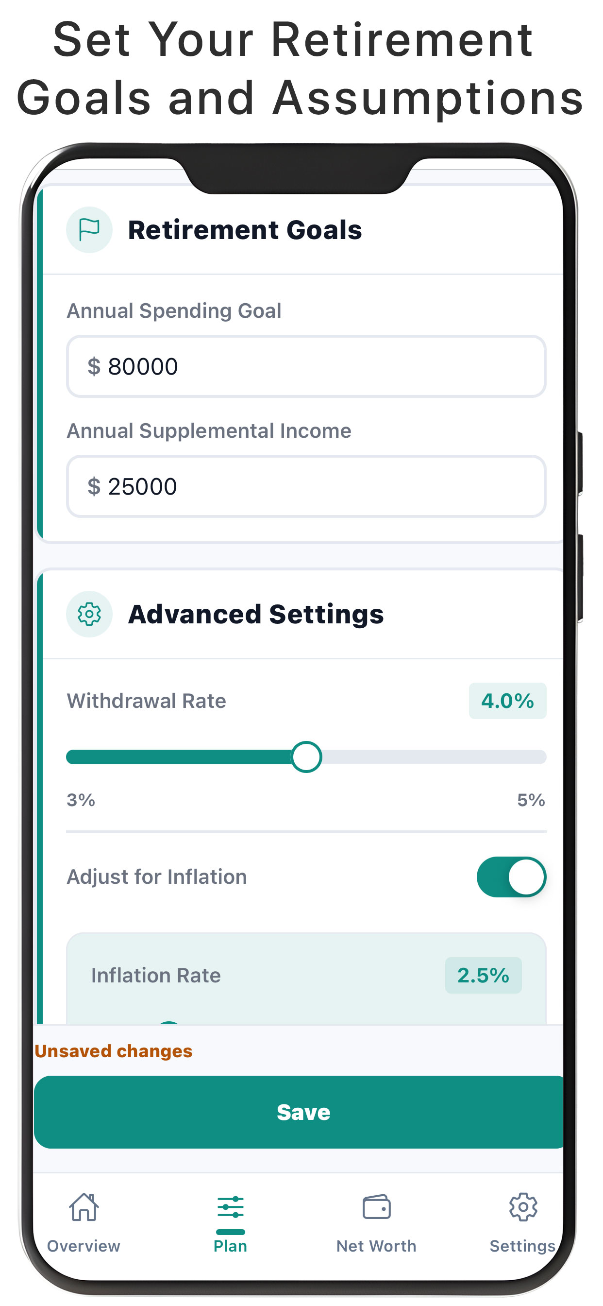 FinPath: Freedom Planner screenshot 3