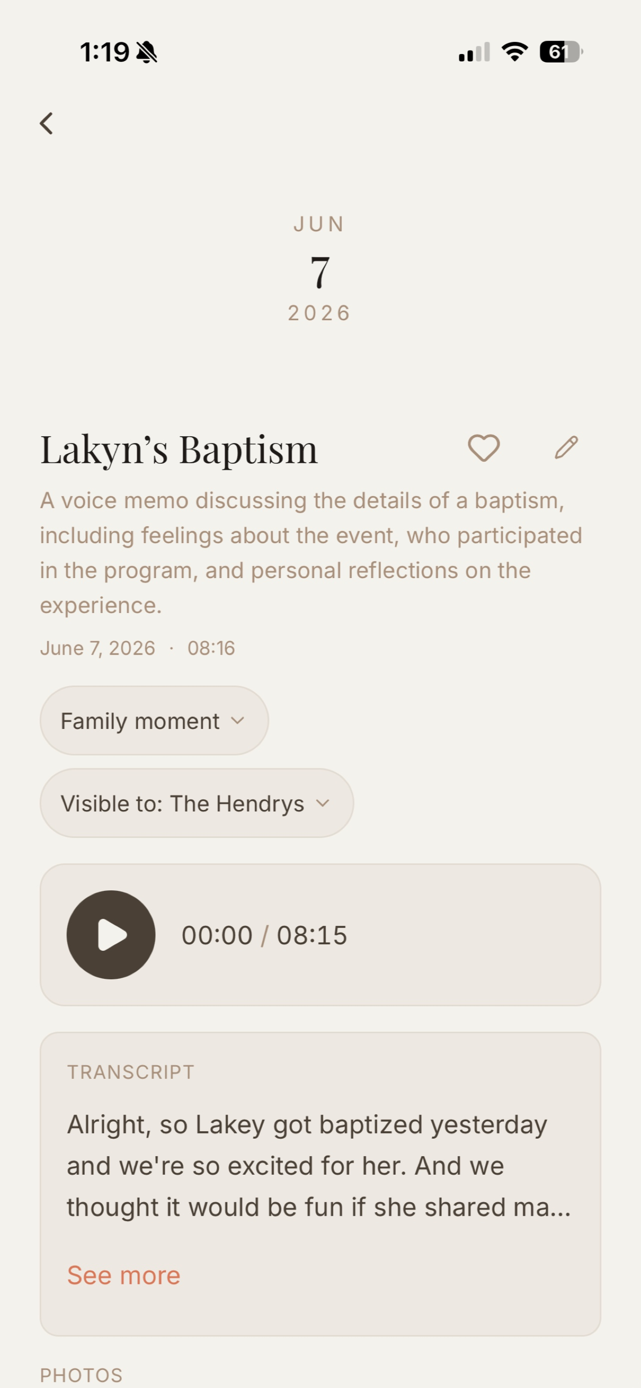 Capsule: Voice Memories screenshot 3