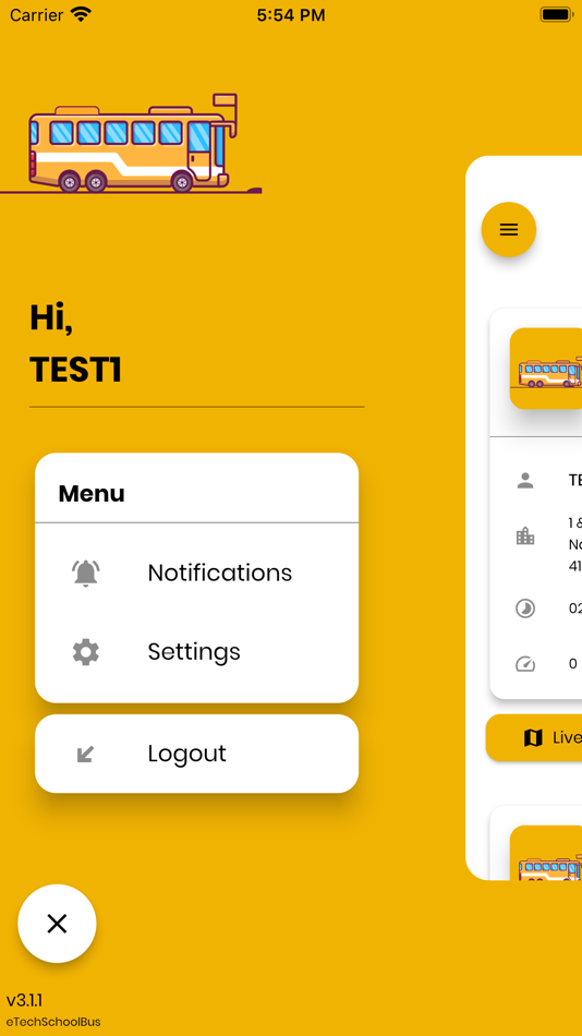 #4. eTechSchoolBus (iOS) Podle: Techlead Software Engineering Pvt. Ltd.