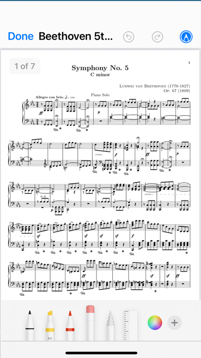 Screenshot #3 pour Perform™ Scrolling Sheet Music
