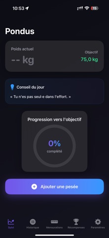 Pondus screenshot