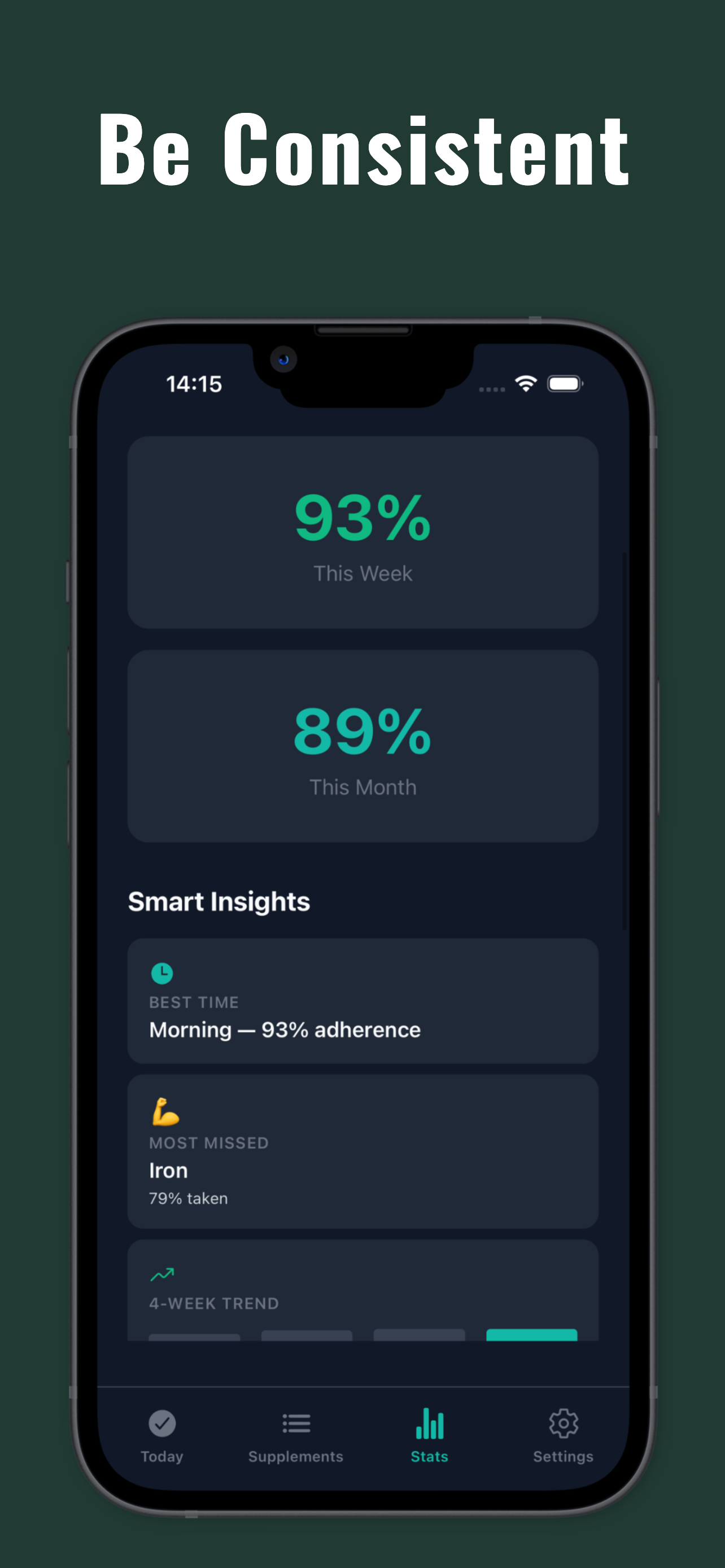 Supplement & Vitamin Tracker