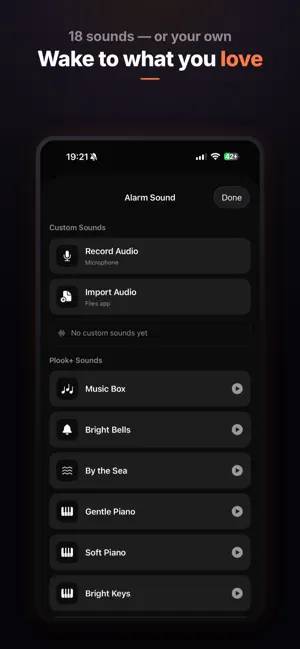 Plook Alarm screenshot 3