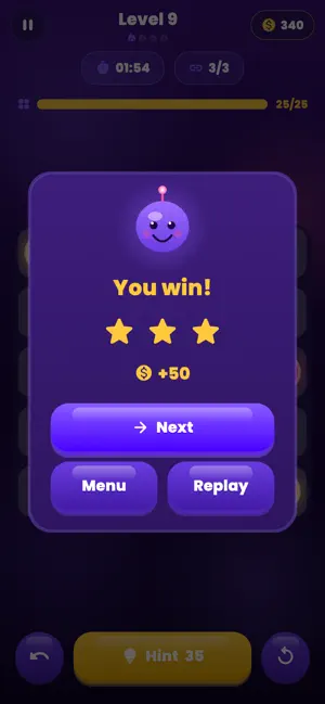 Konluma: Glow Link Puzzle screenshot 4