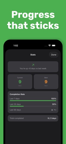 StreakSeed iPhone screenshot