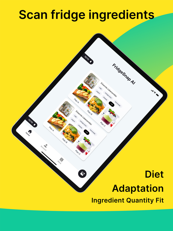 FridgeSnap AI - Food Scanner