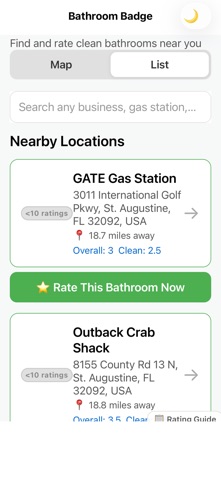 Bathroom Badge screenshot