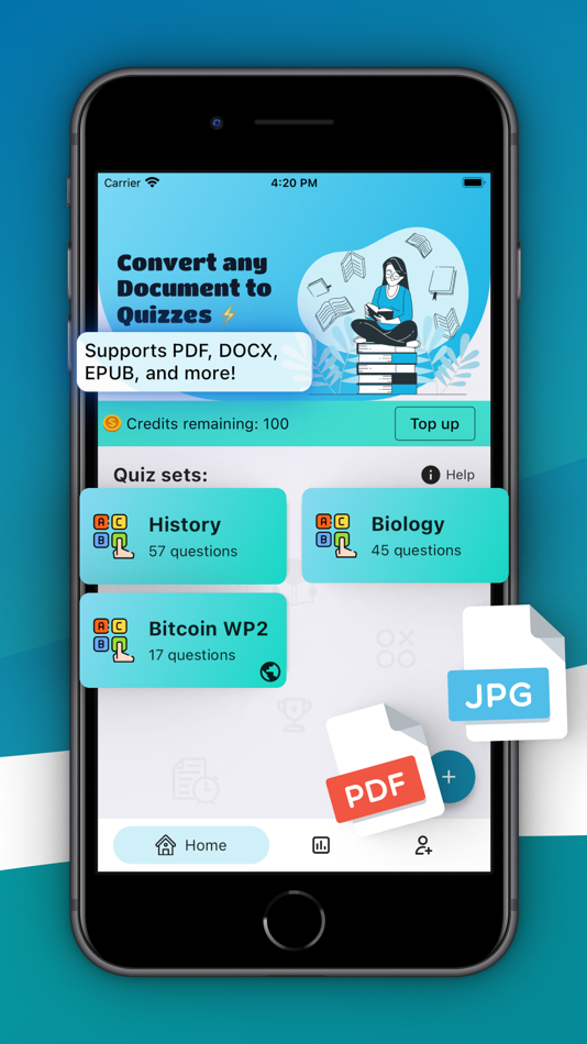 #2. AI Quiz Generator - Quizatic (iOS) Podle: Issa Nimaga
