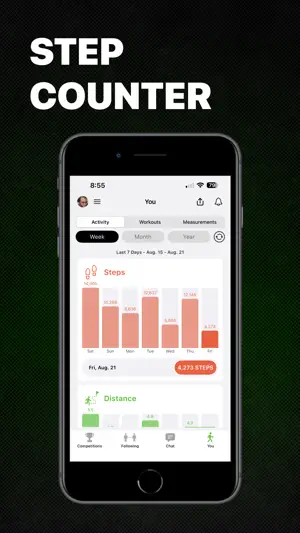 Distance Tracker & Challenges screenshot 2