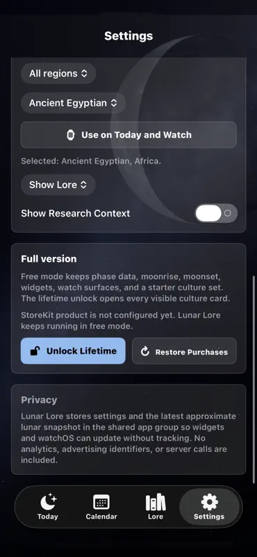 Lunar Lore screenshot 5 of 10
