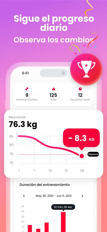 JustFit: Lazyfit & Ejercicio screenshot 7 of 7