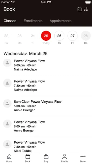 Fahrenheit Yoga screenshot 2