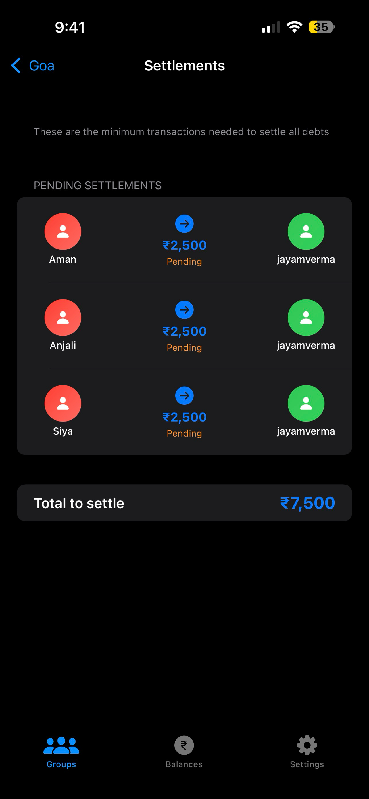 SettleKaro - Split Expenses