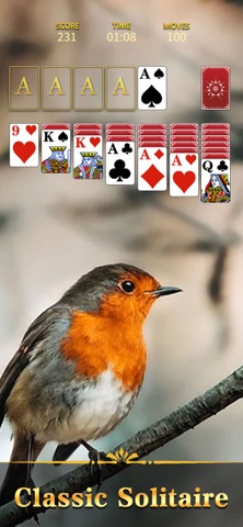 Solitaire Relax®: Classic Card iPhone screenshot