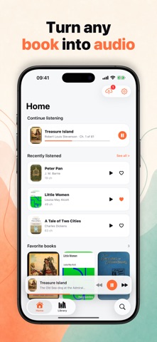 Castly: Full-Cast Audiobook iPhone screenshot