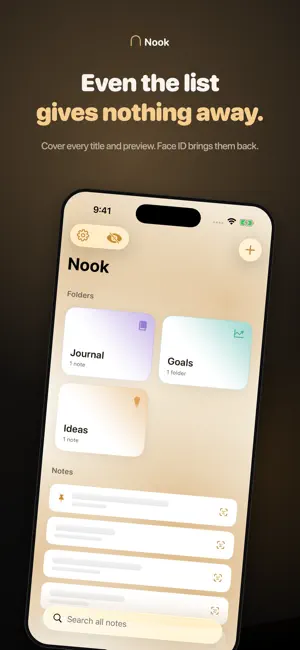 Nook: Private Journal & Diary screenshot 3