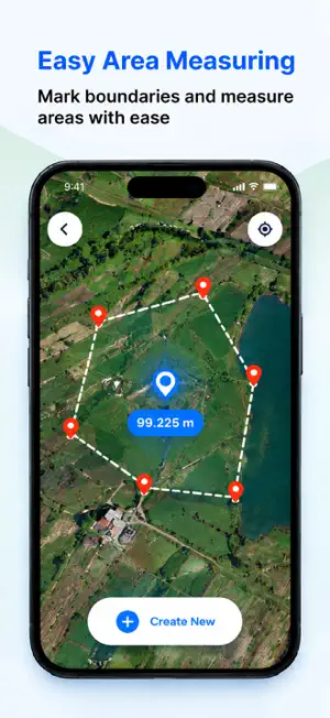 Map Measure : Field Area Calc screenshot 2