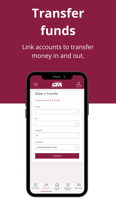 GFA MOBILE iPhone screenshot 7 - Finance app