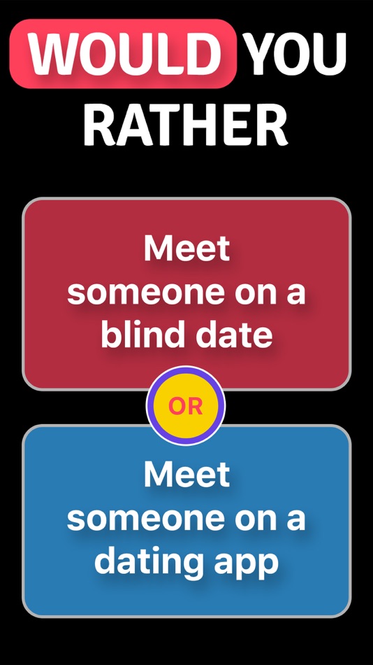 #1. Would You Rather Party Games (iOS) Przez: Tripti Kumari