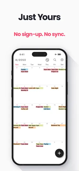 My Calendar: Planner & Agenda screenshot 2