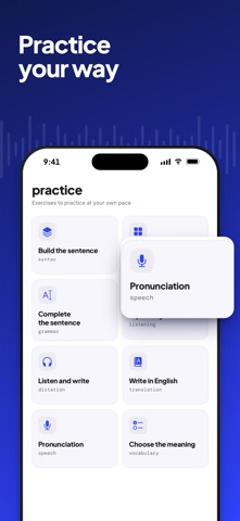 Matraca: practice languages iPhone screenshot