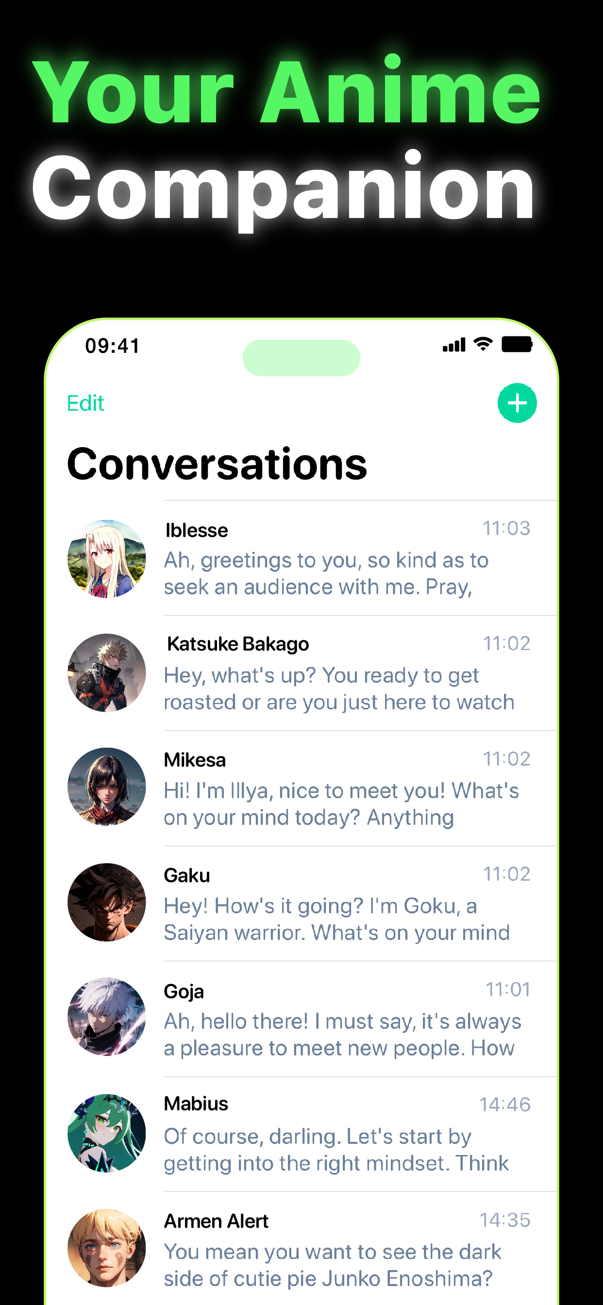 Anime Chat - chat.ai