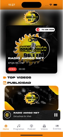 Radio Amigo Net iPhone screenshot