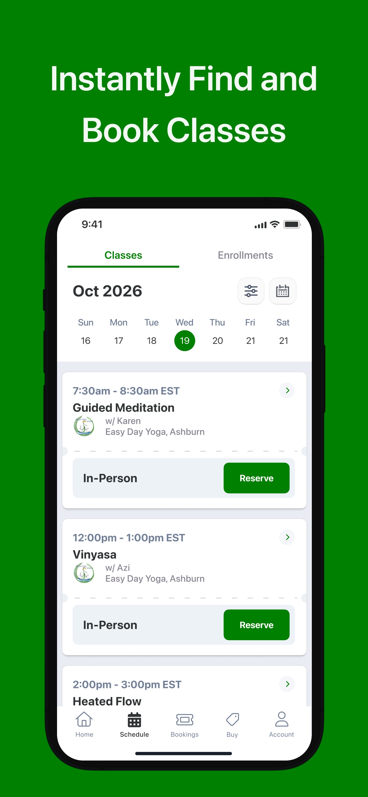 Screenshot 3 of Easy Day Yoga App