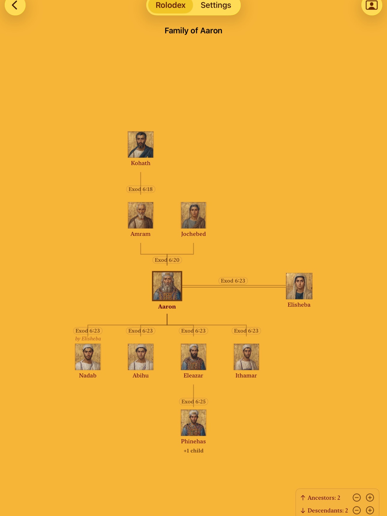 Screenshot 8 of Bible Rolodex