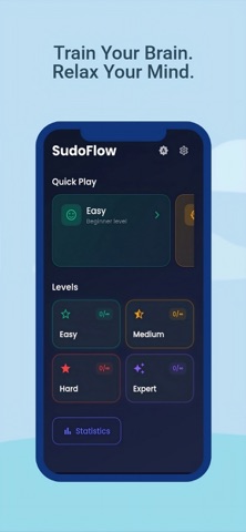 Sudoku Flow Puzzle Screenshot 1 of 5
