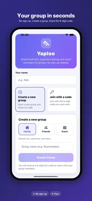 Yaploo screenshot 1