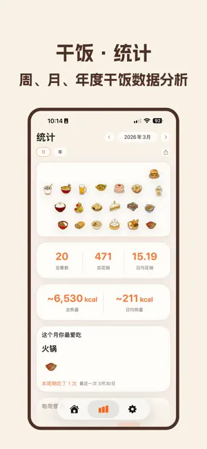 干饭人 · 干饭记录 screenshot 3