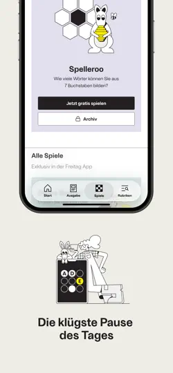 Screenshot von Der Freitag auf dem iPhone 5