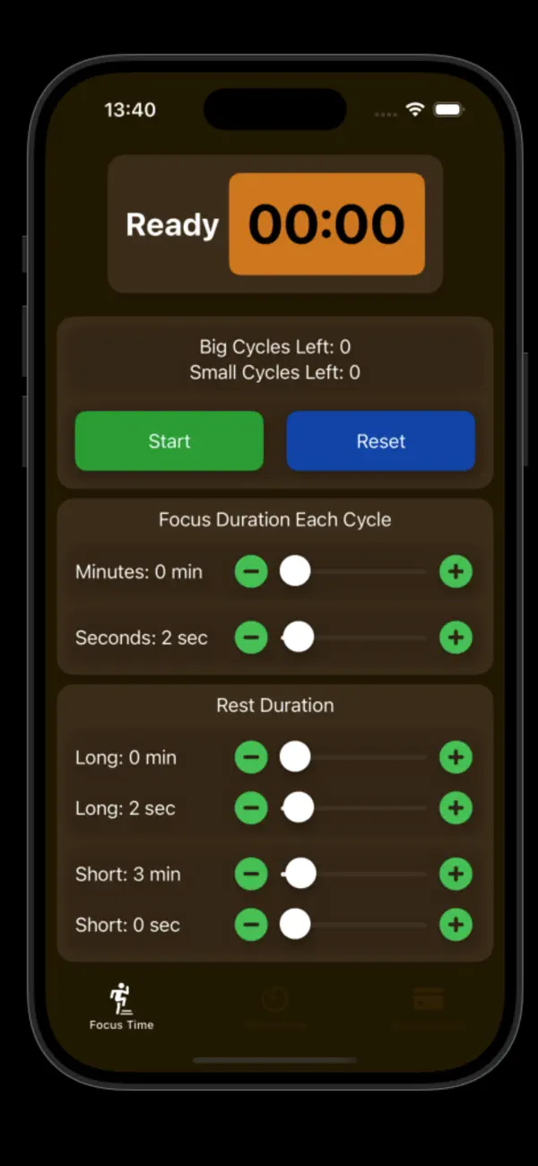 #1. Timer Flow, Focus & Beat Timer (iOS) Podle: DING JIE TSAI